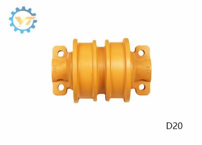 China D20 Double Flange Bulldozer Track Rollers Assembly With Heat Treatment for sale