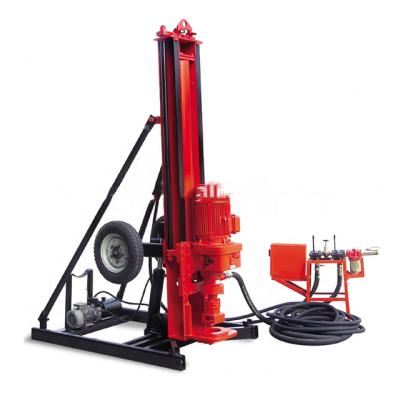 China Compact 11kw Rotary Drilling Rig Easy to Operate Well Drilling Machine with 380V Motor for sale