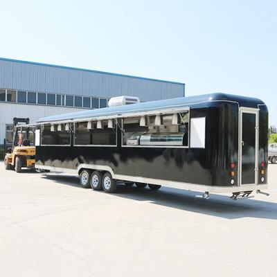 China Vender camiones de comida de quioscos de cocina completa remolques de comida personalizados carrito de comida móvil en venta