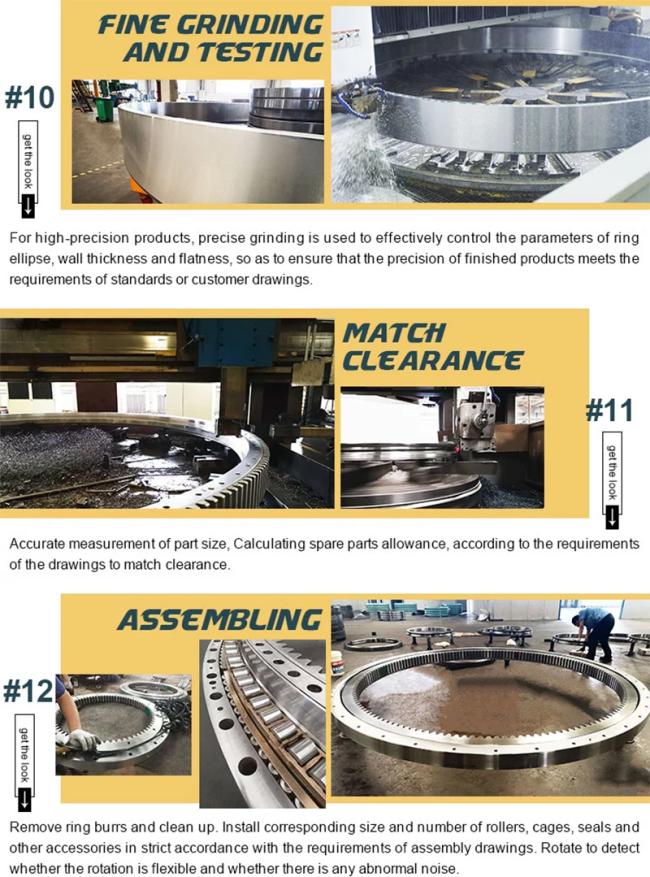 Ru cross roller bearing high precision RU 85 bearing