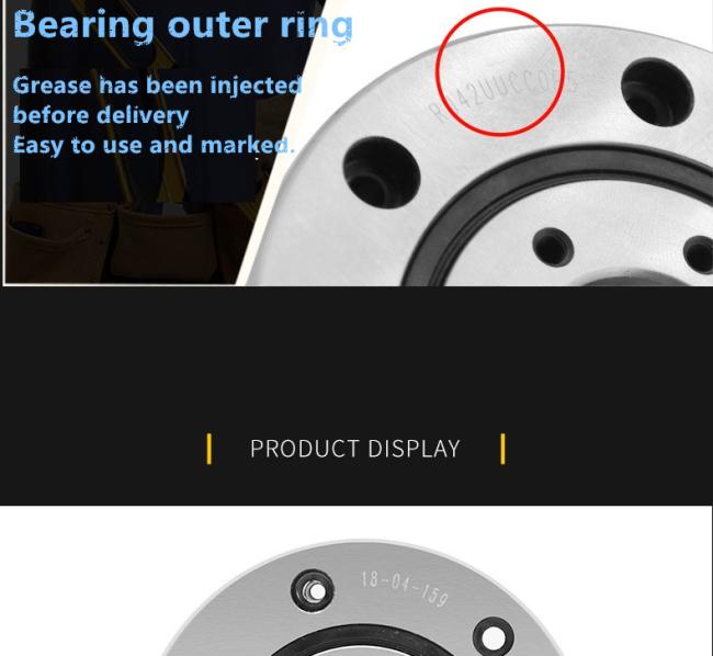 Slewing Ring Bearing Cross Roller Slewing Bearing Rb4510