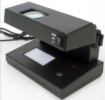 China Portable UV +MG Counterfeit Money Detector with 3*5MM White light for sale