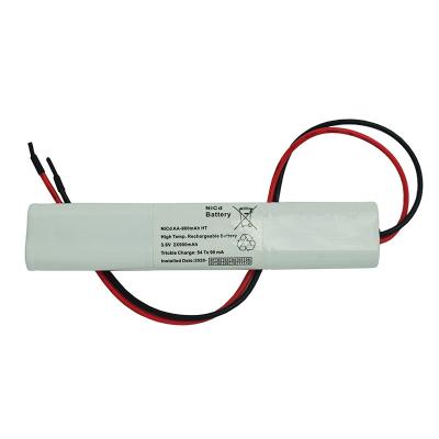 China Odorless Dual Stick 3.6V Ni Cd Battery Pack 1800mAh For Cordless Phones for sale