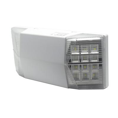 China AC85V Lithium Ion Battery Emergency Light 600Lm 6500k LED Twin Spot Light for sale