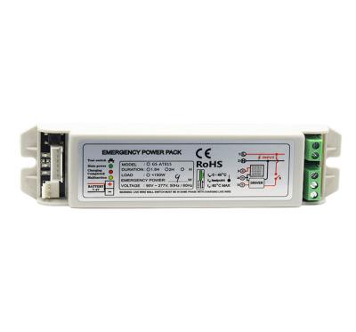 China AC 85V Emergency Lighting Power Pack GS-AT815 Convertor 5-15W Emergency Power Battery for sale