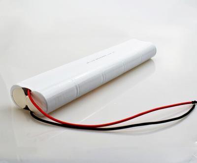 China Rechargeable Emergency Light Ni Cd Battery D5000mAh 12V Long Service Life for sale