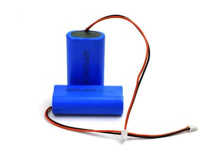 China ICR 18650 Emergency Light Lithium Battery 2000mAh 7.4 V Environment Friendly for sale