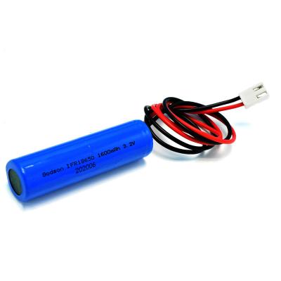 China IFR18650 3.2V Emergency Exit Sign Battery 1600mAh Lifepo4 Lithium for sale