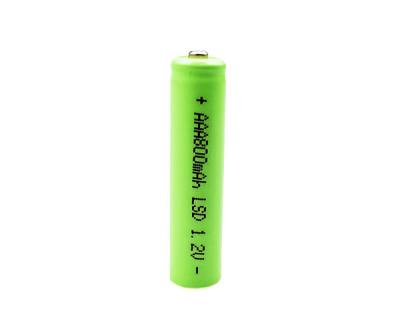 China AAA 800mAh 1.2V Ni Mh Battery Cell For Emergency Lightings for sale