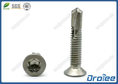 China Stainless Steel Flat Head Torx Self Drilling Tek Screw #3 Point for sale