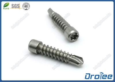 China Stainless Steel 18-8 Cheese Head Torx Drive Self Drilling Tek Screws for sale