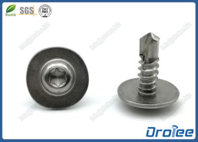 China 18-8/410/316 Stainless Steel Torx Pan Washer Head Self Drilling Tek Screw for sale