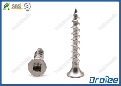 China 304 Stainless Steel Bugle Head Square Robertson Drive Deck Screws for sale
