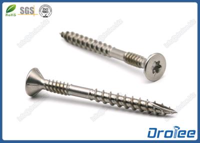 China 316 Stainless Steel Marine Grade Decking Screws, Torx Drive, Double Thread for sale