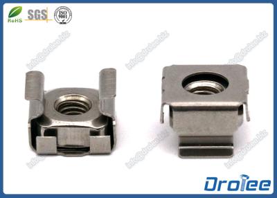 China 18/8 Stainless Steel Snap-in Rack Mounting Cage Nuts for sale