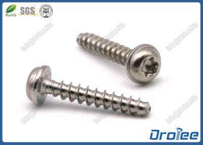 China 304/18-8 Stainless Torx Round Washer Head PT Thread-forming Screws for Plastic for sale