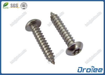 China 18-8 / A2 / 304 Stainless Button Head Tamper Resistant Torx Self-tapping Screw for sale