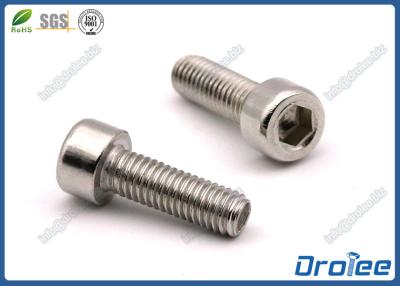 China 18-8 / 316 Stainless Steel Allen Head Socket Cap Screws for sale