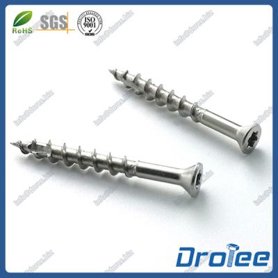 China Stainless Steel 304 Countersunk Head Torx Deck Screw Type 17 for sale