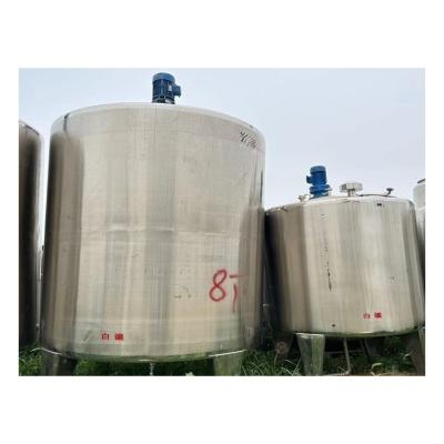 China Steel Gas Horizontal Electric Stainless Metal Storage Mixing Tank for Customer Needs for sale