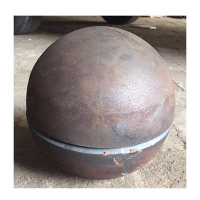 China Customized Circle Head Code Forged Steel Dished End for Pressure Vessel Tank Boiler Part for sale