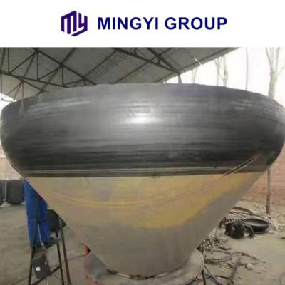 China Depends on Specifications Boiler End Caps Forming Dish Head Conical End with Equal for sale