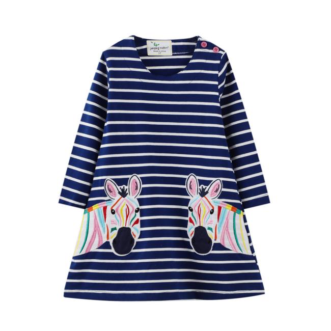 Wholesale Customized Kids Dress Children Fall Winter Clothing for Baby Girls