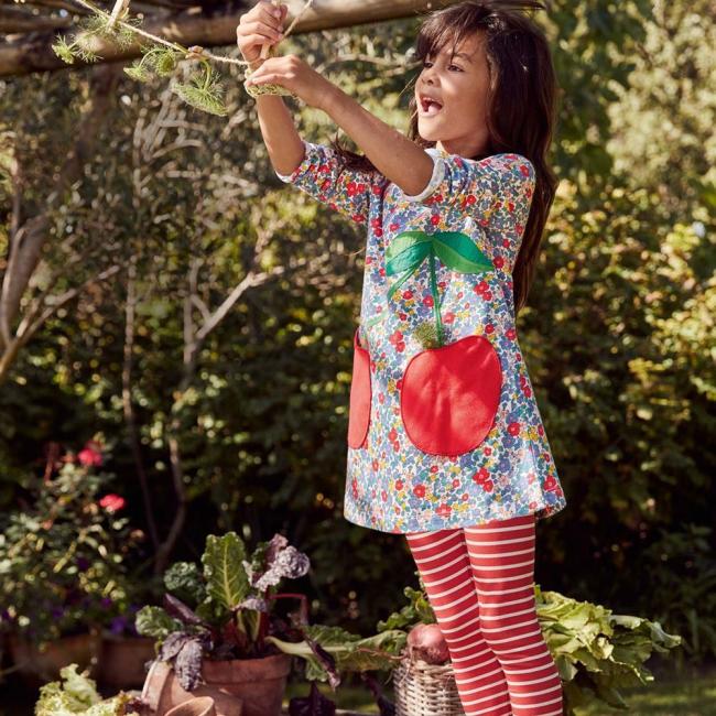 Wholesale Customized Kids Dress Children Fall Winter Clothing for Baby Girls