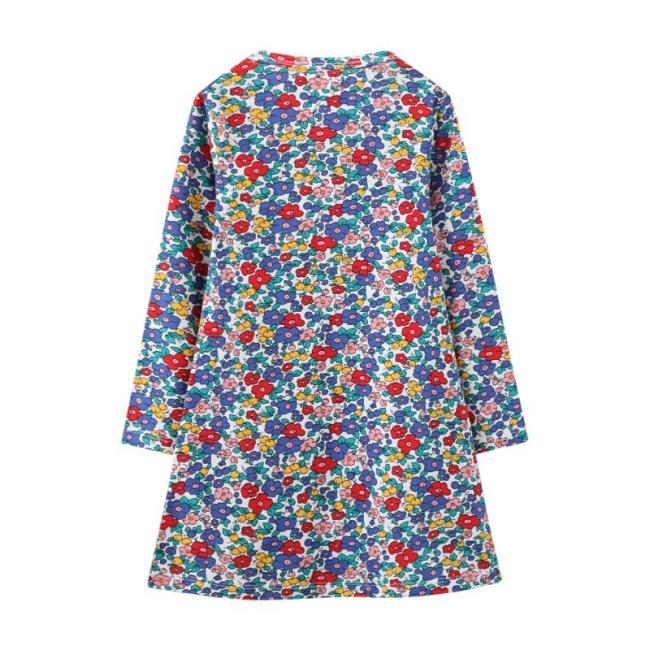 Wholesale Customized Kids Dress Children Fall Winter Clothing for Baby Girls