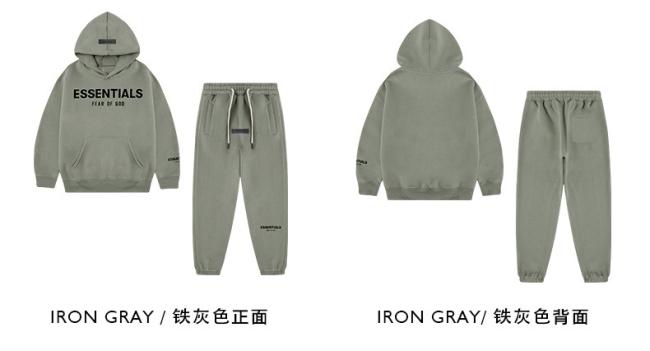 Wholesale Long Sleeve Sport T Shirt Pants Custom Kids Sweatshirts and Hoodies Kids Sweat Suits Toddler Boys and Girls Clothing Sets Cotton Ess Letter