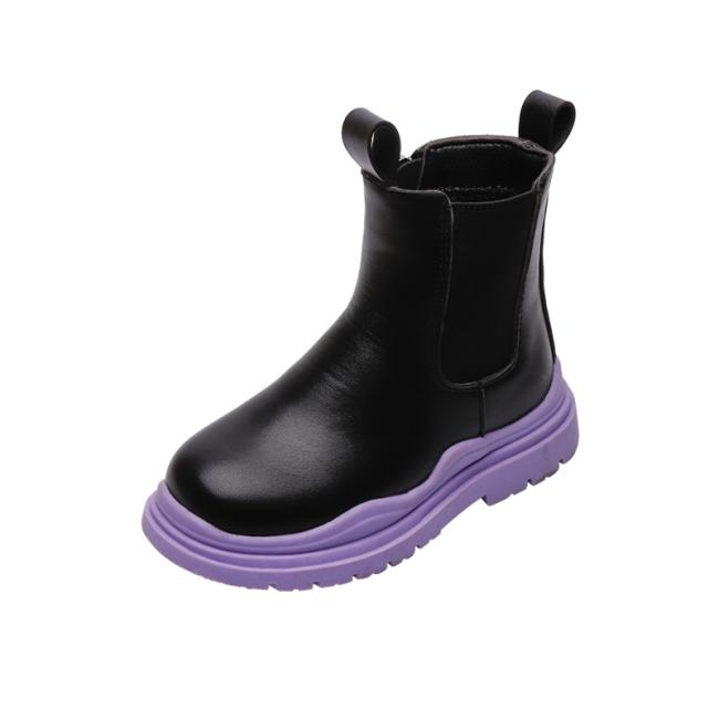 2021 New Kids Shoes Fashion Boots Children Footwear Girls Boys Winter Shoes