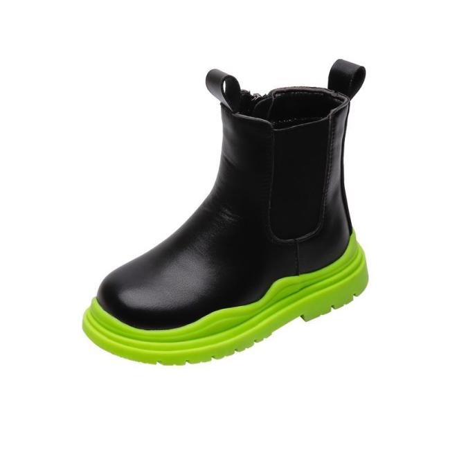 2021 New Kids Shoes Fashion Boots Children Footwear Girls Boys Winter Shoes