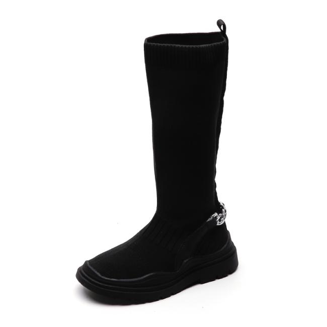 2021 New Hot Kids Shoes Fashion Sock Boots Children Footwear Girls Boys Shoes