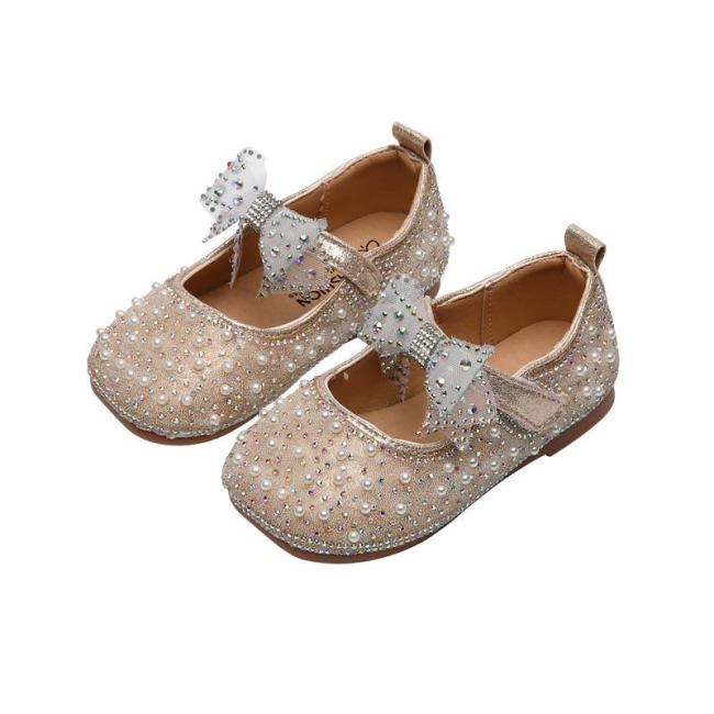 2021 New Kids Shoes Fashion Pricess Shoes Children Footwear Girls Casual Shoes