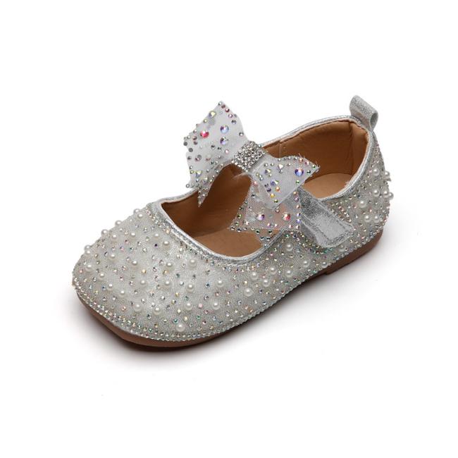 2021 New Kids Shoes Fashion Pricess Shoes Children Footwear Girls Casual Shoes