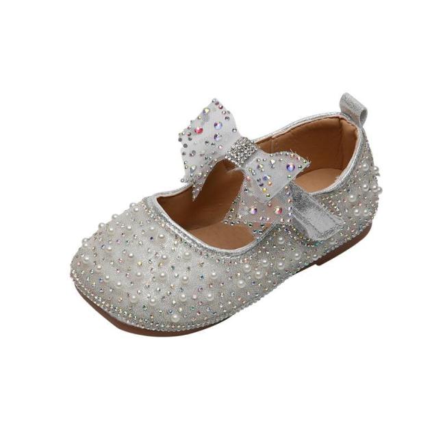 2021 New Kids Shoes Fashion Pricess Shoes Children Footwear Girls Casual Shoes