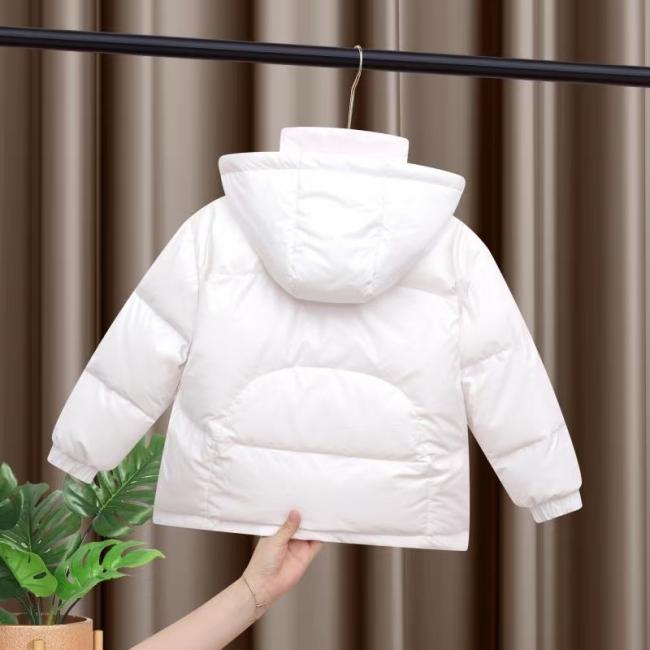 Children′ S Winter Down Coat for Girls and Boys Clothes Waterproof Outdoor Hooded Coat High Quanlity
