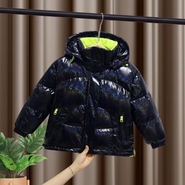 Children′ S Winter Down Coat for Girls and Boys Clothes Waterproof Outdoor Hooded Coat High Quanlity