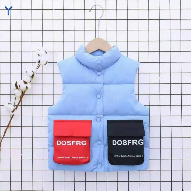 Children′ S Winter Down Jackey for Girls and Boys Clothes Waterproof Outdoor Hooded Jackey