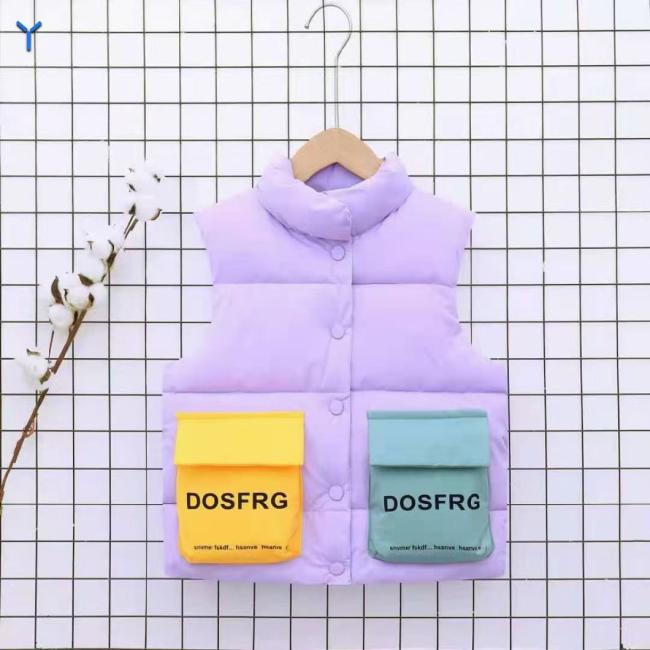 Children′ S Winter Down Jackey for Girls and Boys Clothes Waterproof Outdoor Hooded Jackey