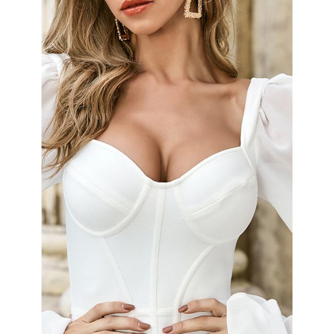 2021 Hot Women Dress Sexy Body-Con High Quality Evening Dress Ball Dress