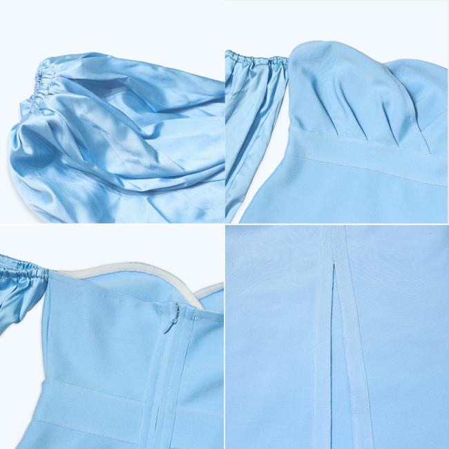 2021 Tube Women Dress Sexy Body-Con High Quality Evening Dress Party Gown
