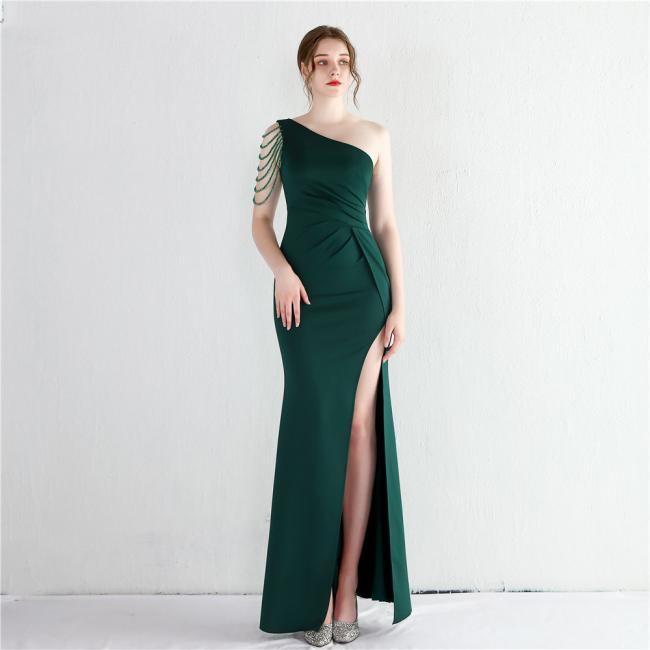 Evening Party Prom Women Dress Sequin Slim Sheath Women Sexy Skinny Wedding Dress China OEM High Quality