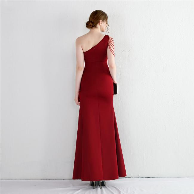 Evening Party Prom Women Dress Sequin Slim Sheath Women Sexy Skinny Wedding Dress China OEM High Quality