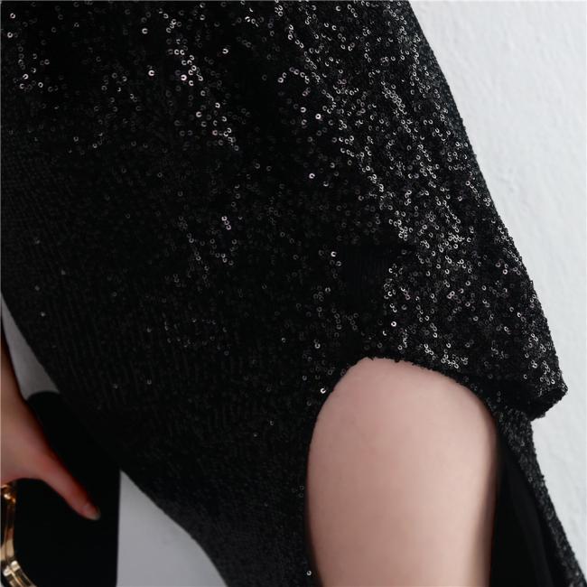 China OEM High Quality Evening Party Prom Women Dress Sequin Split Skirt Women Sexy Skinny Wedding Dress