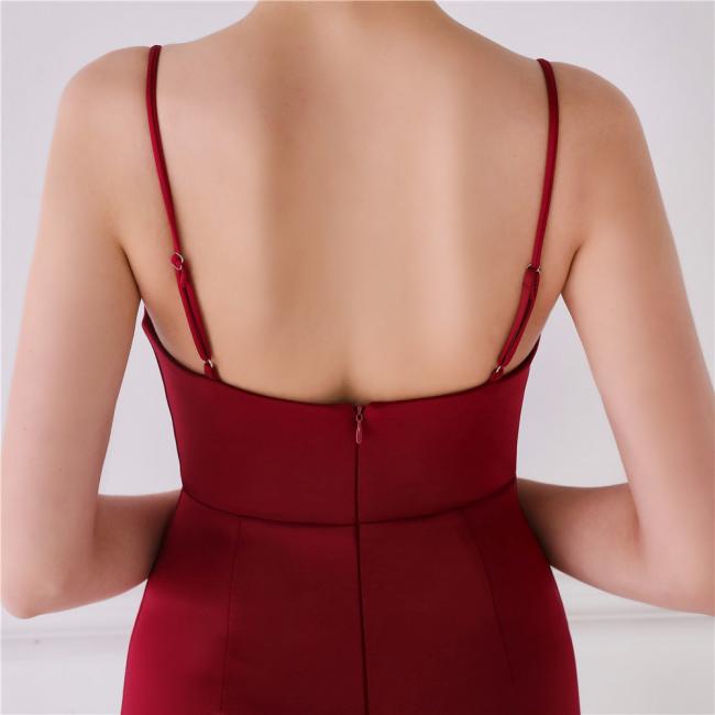 China OEM High Quality Evening Party Short Prom Women Dress Sequin Slim Sheath Women Sexy Skinny Wedding Dress