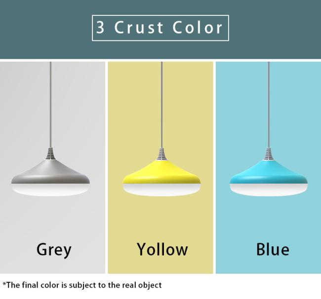 Lampu Energy LED Circlar Lamp Remote Solar Powered Pendant Ceiling Light Square Sola Lighting Outdoor