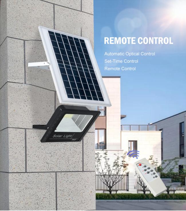 IP65 Waterproof 60W 100W Solar Powered Outdoor LED Reflector Solar Flood Garden Light