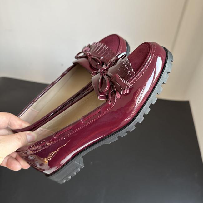 Flat Shoes Women Tassel Loafers Shoes Casual Shoes Footwear Leather Shoes Soft
