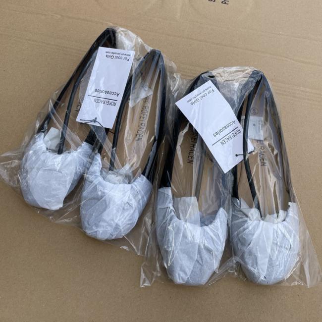Flat Shoes Women Shoes Good Quality Casual Shoes Footwear Leather Shoes Soft Black Shoes